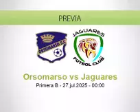 Pronóstico Orsomarso Jaguares (26 julio 2025)