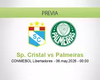 Sp. Cristal vs Palmeiras