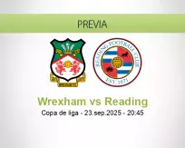 Pronóstico Wrexham Reading (23 septiembre 2025)