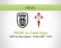 PAOK vs Celta Vigo