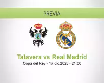 Pronóstico Talavera Real Madrid (17 diciembre 2025)