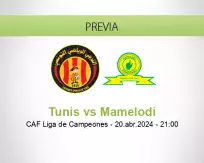 Pronóstico Tunis Mamelodi (20 abril 2024)