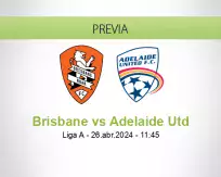 Pronóstico Brisbane Adelaide Utd (26 abril 2024)