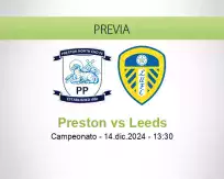 Pronóstico Preston Leeds (14 diciembre 2024)