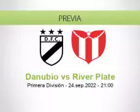 Pronóstico Danubio River Plate (24 septiembre 2022)