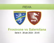 Pronóstico Frosinone Salernitana (26 abril 2024)