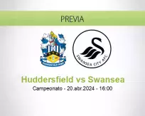 Pronóstico Huddersfield Swansea (20 abril 2024)