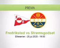 Pronóstico Fredrikstad Strømsgodset (25 julio 2025)