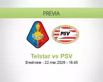 Telstar vs PSV
