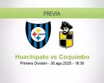 Pronóstico Huachipato Coquimbo (30 agosto 2025)