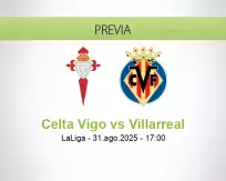 Pronóstico Celta Vigo Villarreal (31 agosto 2025)