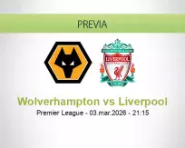 Wolverhampton vs Liverpool
