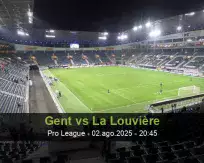 Pronóstico Gent La Louvière (02 agosto 2025)