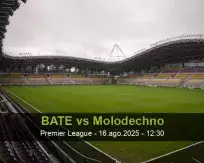 Pronóstico BATE Molodechno (16 agosto 2025)