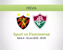 Pronóstico Sport Fluminense (01 octubre 2025)