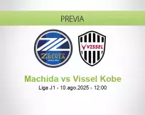 Pronóstico Machida Vissel Kobe (10 agosto 2025)