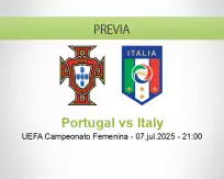 Pronóstico Portugal Italy (07 julio 2025)