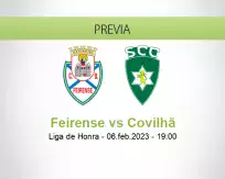 Pronóstico Feirense Covilhã (06 febrero 2023)
