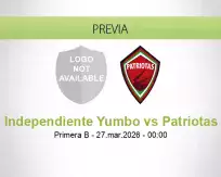 Independiente Yumbo vs Patriotas