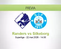 Pronóstico Randers Silkeborg (22 marzo 2026)