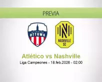 Pronóstico Atlético Nashville (17 febrero 2026)