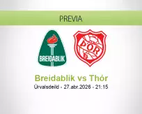 Breidablik vs Thór