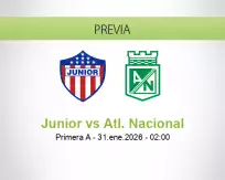 Junior vs Atl. Nacional