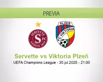Pronóstico Servette Viktoria Plzeň (30 julio 2025)