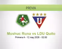 Mushuc Runa vs LDU Quito