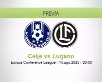 Pronóstico Celje Lugano (14 agosto 2025)