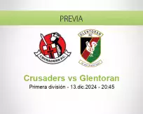 Pronóstico Crusaders Glentoran (13 diciembre 2024)