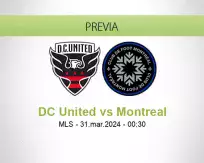 Pronóstico DC United Montreal (30 marzo 2024)