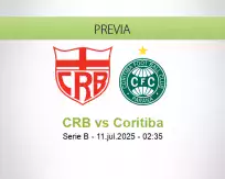 Pronóstico CRB Coritiba (10 julio 2025)