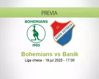 Pronóstico Bohemians Baník (19 julio 2025)