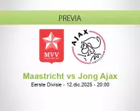 Pronóstico Maastricht Jong Ajax (12 diciembre 2025)
