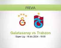 Pronóstico Galatasaray Trabzon (16 diciembre 2024)