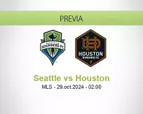 Pronóstico Seattle Houston (28 octubre 2024)