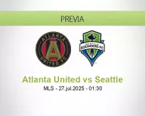 Pronóstico Atlanta United Seattle (26 julio 2025)