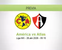 América vs Atlas