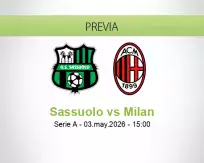 Sassuolo vs Milan
