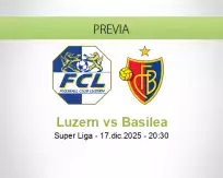 Pronóstico Luzern Basilea (17 diciembre 2025)