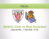 Pronóstico Athletic Club Real Sociedad (11 febrero 2026)