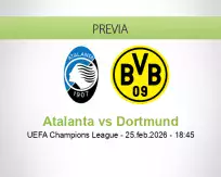 Atalanta vs Dortmund