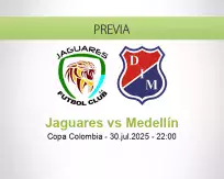 Pronóstico Jaguares Medellín (07 agosto 2025)