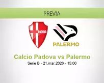 Pronóstico Calcio Padova Palermo (21 marzo 2026)