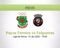 Paços Ferreira vs Felgueiras