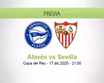 Pronóstico Alavés Sevilla (17 diciembre 2025)