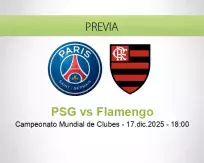 PSG vs Flamengo
