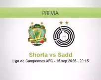 Pronóstico Shorta Sadd (15 septiembre 2025)