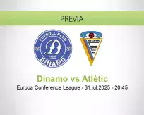 Pronóstico Dinamo Atlètic (31 julio 2025)